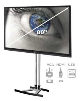 80” HD LED Display Rental
