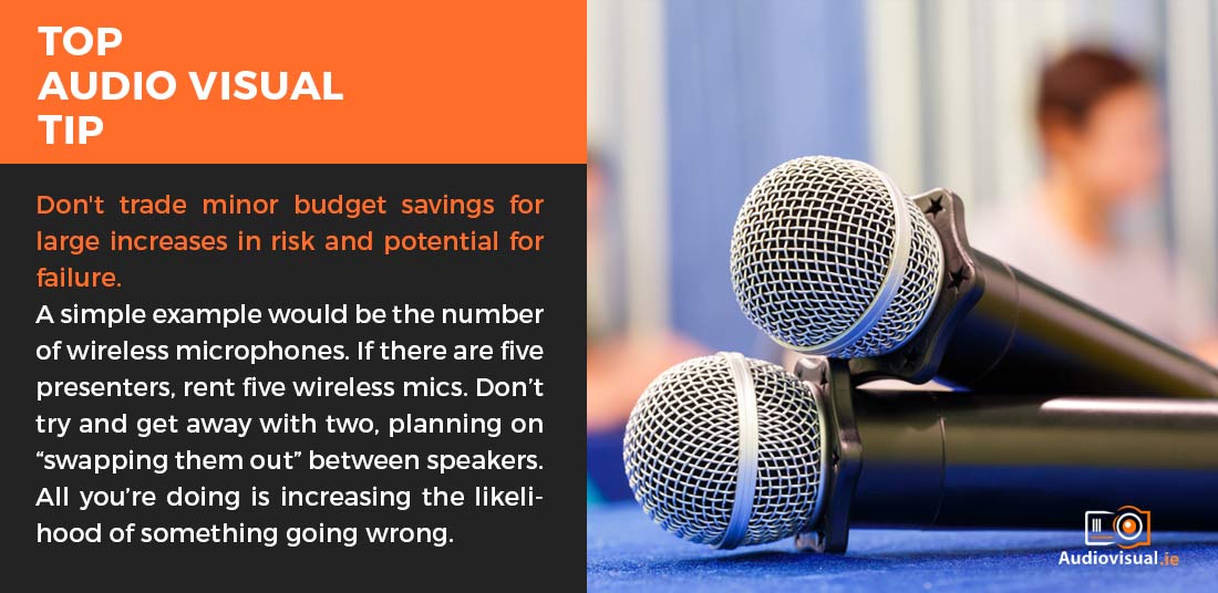 Audio Visual Rental Tips - Audio Visual Dublin