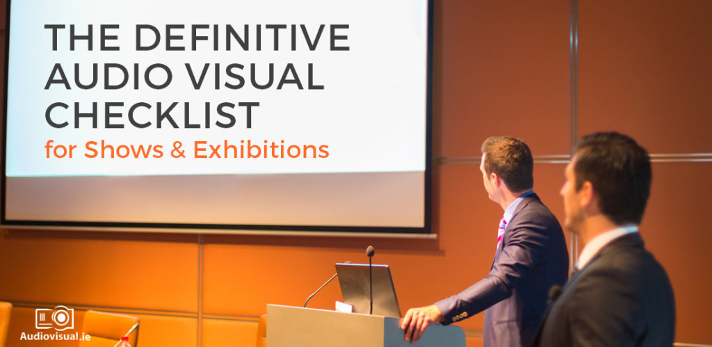The Definitive Audio Visual Checklist | Free Download!