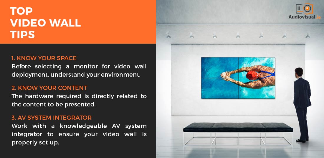 Video Wall Tips - Audio Visual Rental Dublin