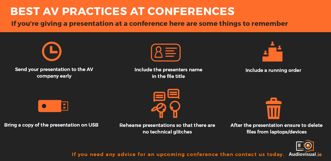 AV Tips for Conferences - Audio Visual Dublin