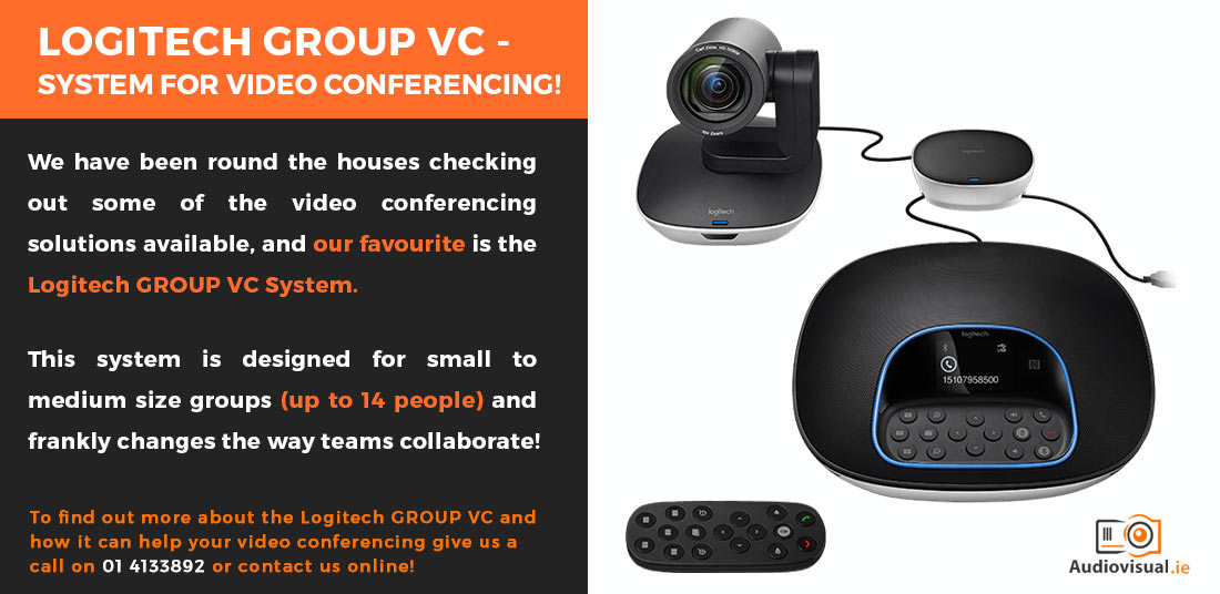 Logitech Group VC - System For Video Conferencing - Audiovisual Dublin