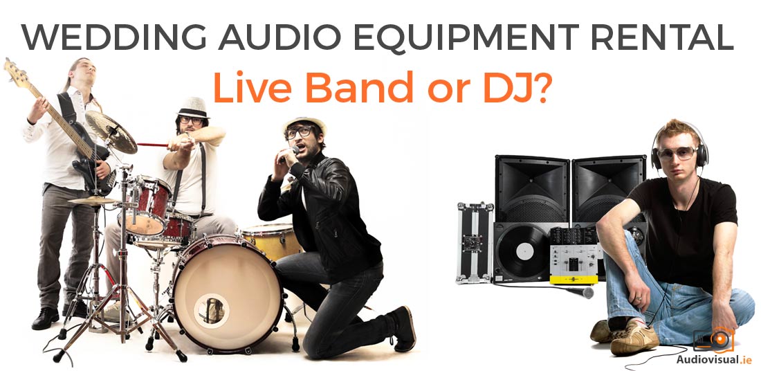 Wedding Audio Equipment Rental - Audio Visual Dublin