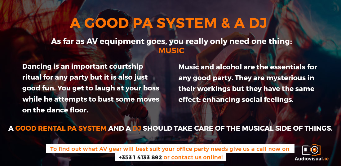 pa-system-rental-for-office-parties-audio-visual-dublin