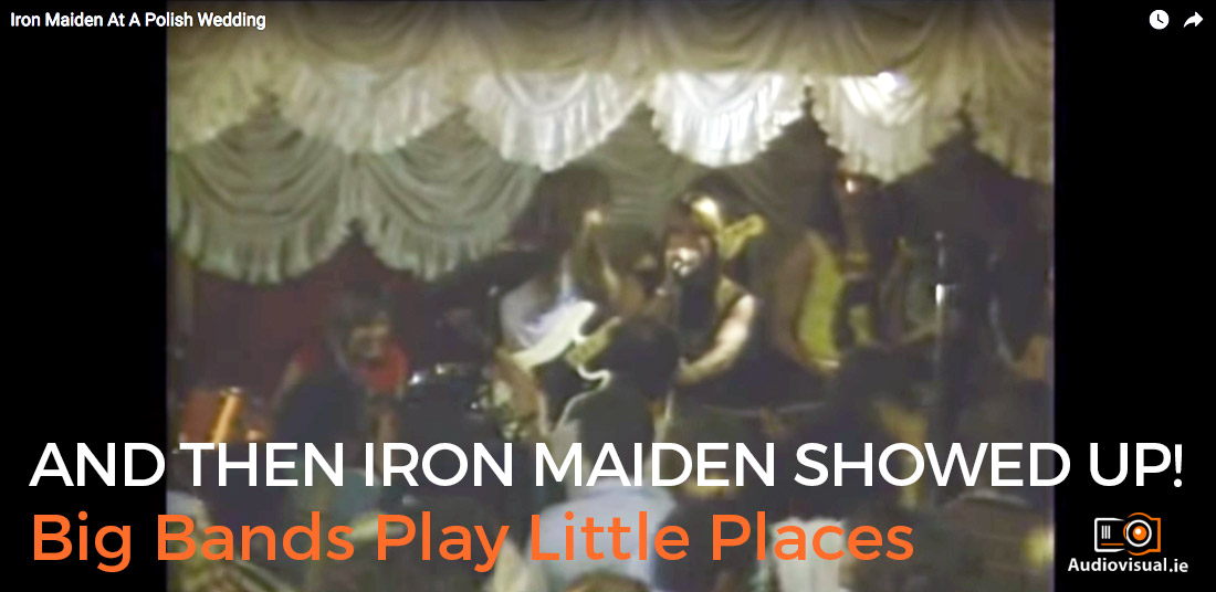 Big Bands Play Little Places - Iron Maiden Play at Wedding