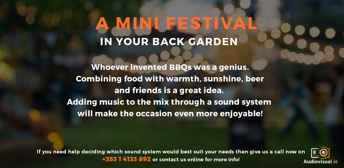 Mini Festival PA System Rental - Audio Visual Ireland