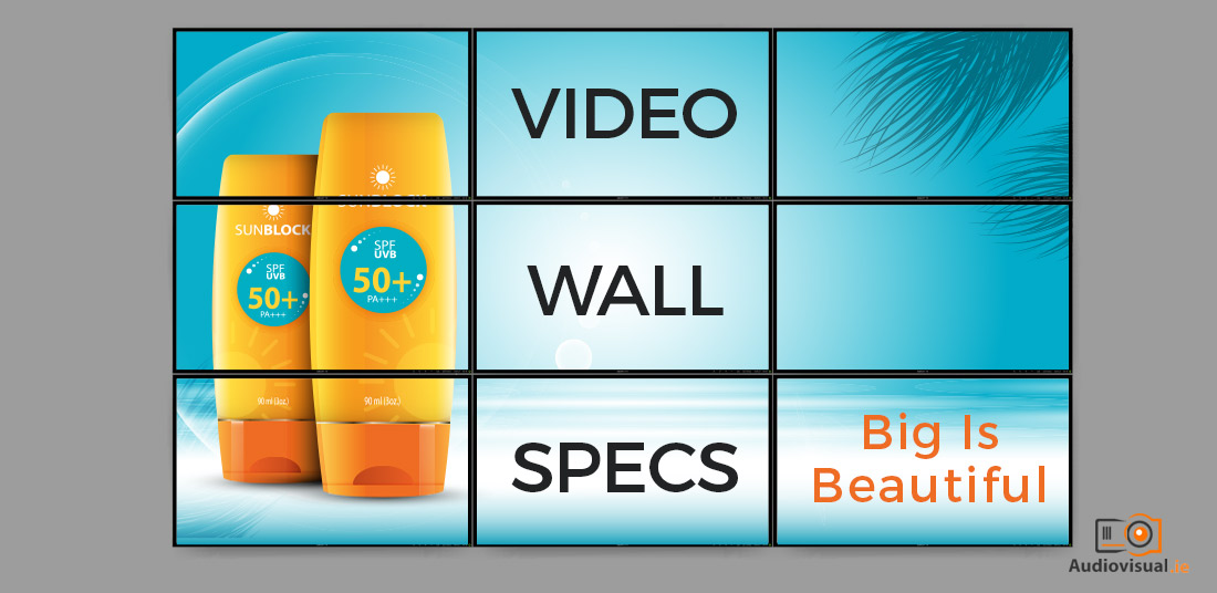 Video Wall Specs - NEC Video Wall Rentals