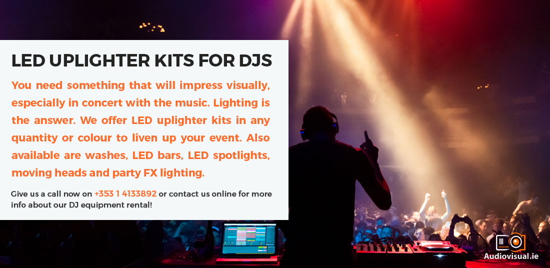 LED Uplighter Kits for DJs