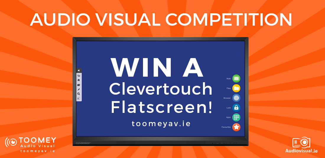 Audio Visual Competition - Win a Clevertouch Interactive Touch Screen