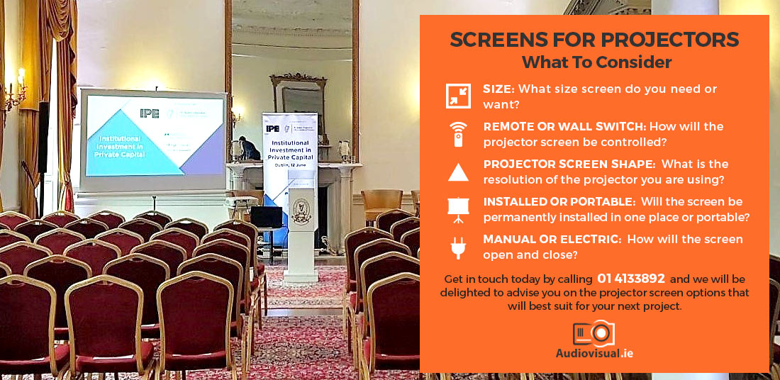 Screens for Projectors - What To Consider