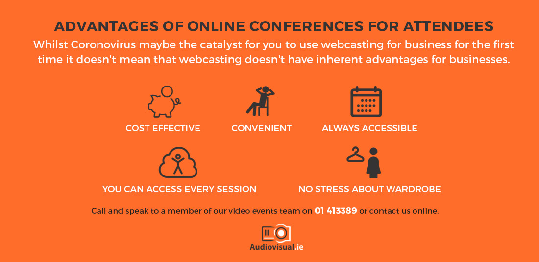 Advantages of Online Conferences - COVID-19