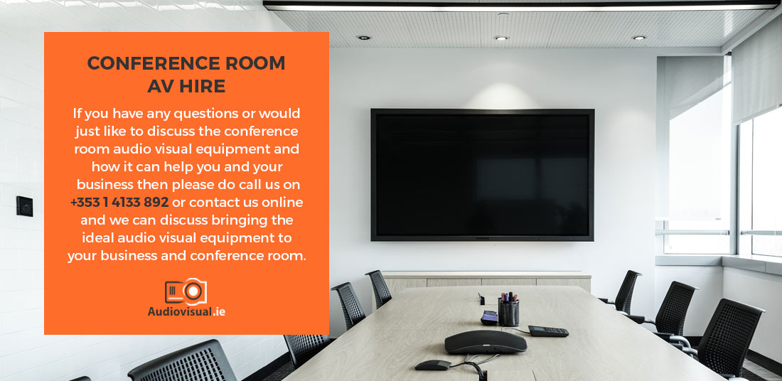 Conference Room AV Hire - Audiovisual Dublin