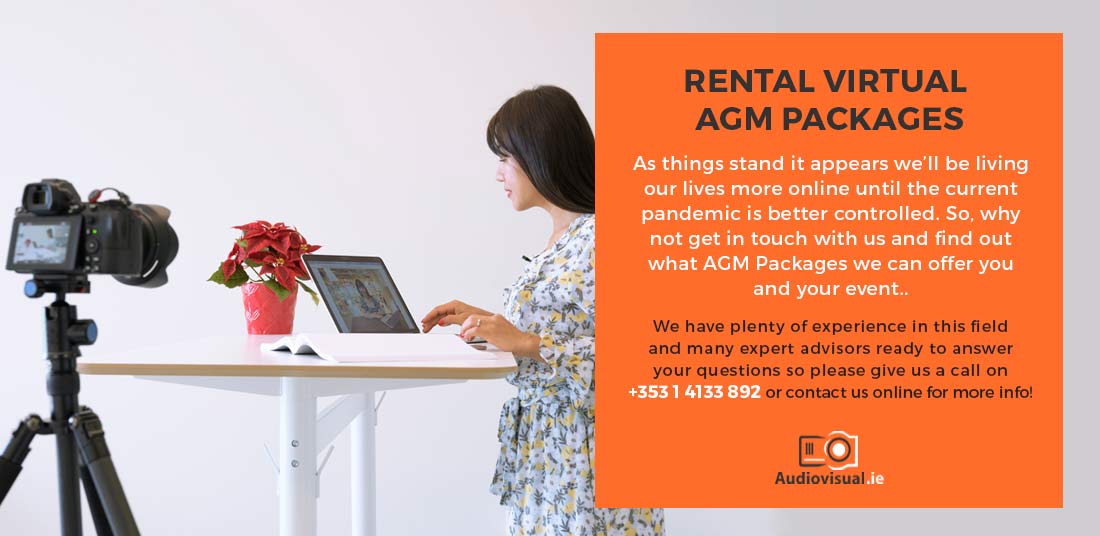 Rental Virtual AGM Packages - Audiovisual Rental Ireland