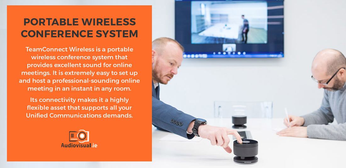 Team Connect Portable Wireless Conference System - Ireland