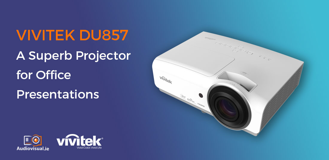 VIVITEK DU857 - Projector Office Presentations