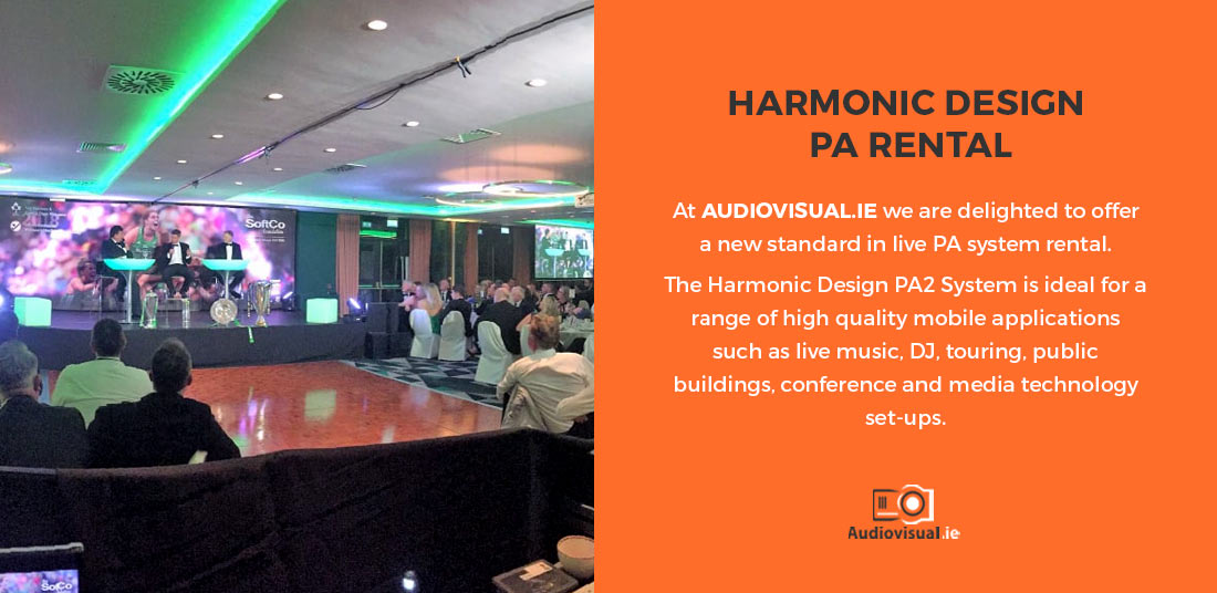 Harmonic Design PA Rental Dublin - Audiovisual