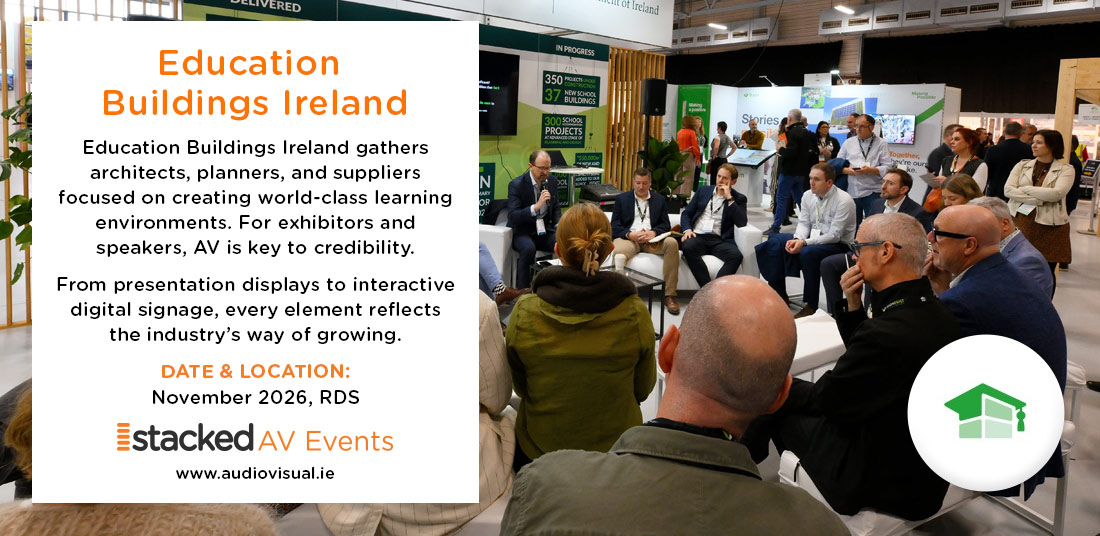 Education Buildings Ireland Event 2026 - Audiovisual