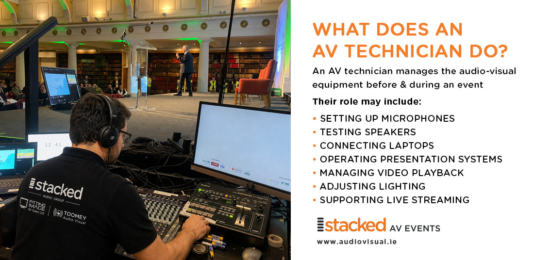 What does an AV Technician Do - Hire AV Ireland